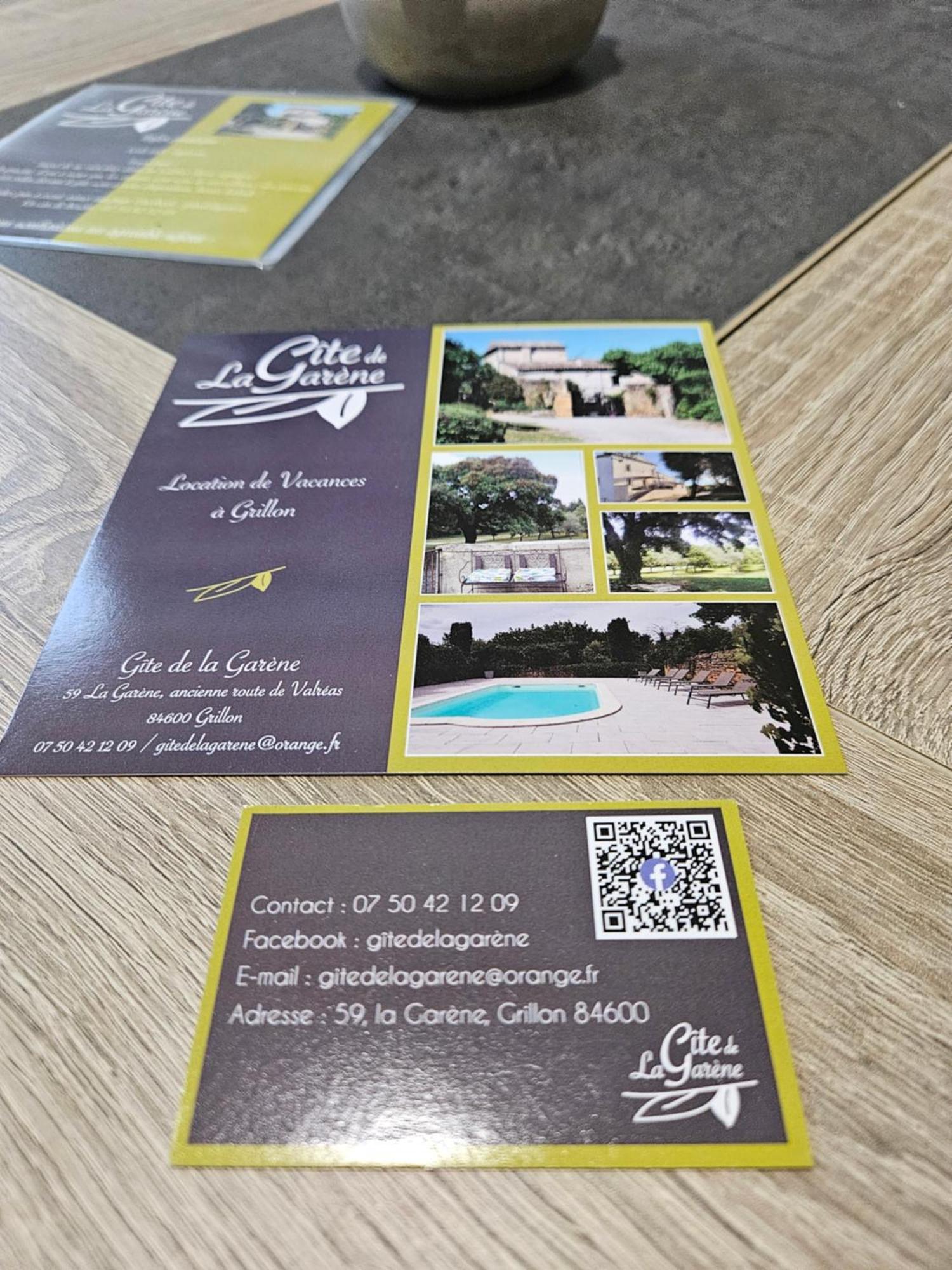 Gite De La Garene Grillon Exteriér fotografie